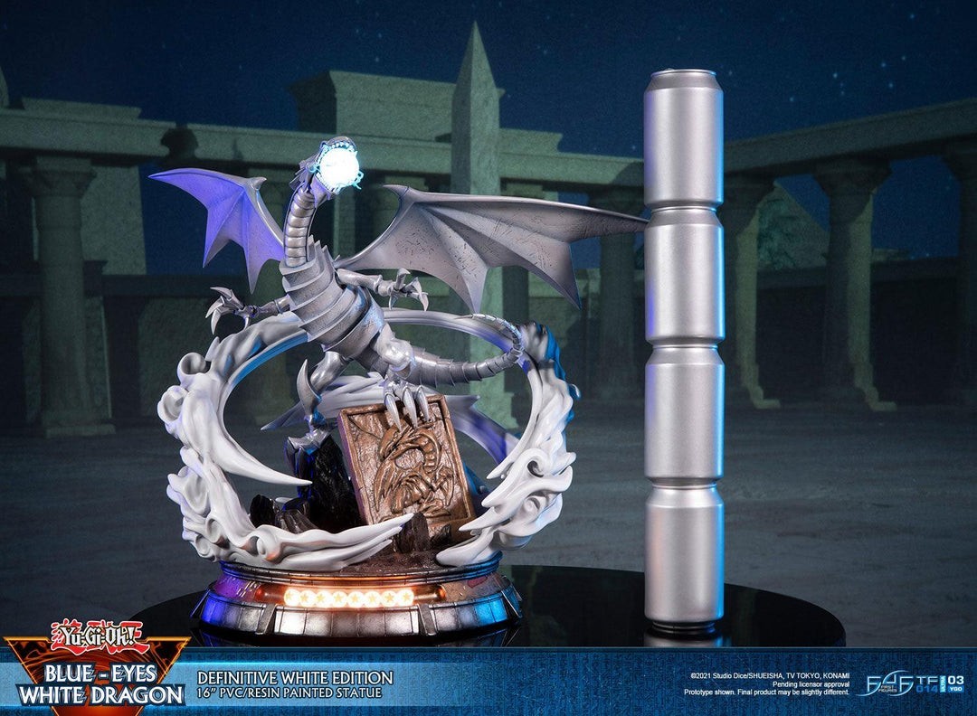 Yugioh First 4 Figures Blue Eyes White Dragon Definitive White Edition Yugioh First 4 Figures Blue Eyes White Dragon Definitive White Edition
