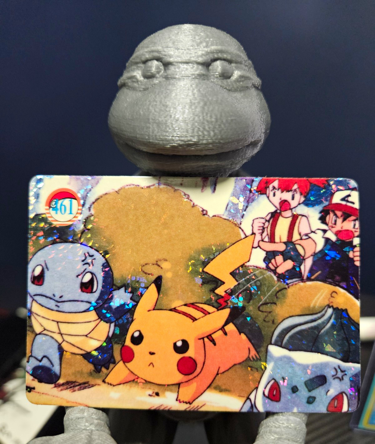 Pikachu Squirtle Bulbasaur Ash Vending Prism No 461 Pikachu Squirtle Bulbasaur Ash Vending Prism No 461