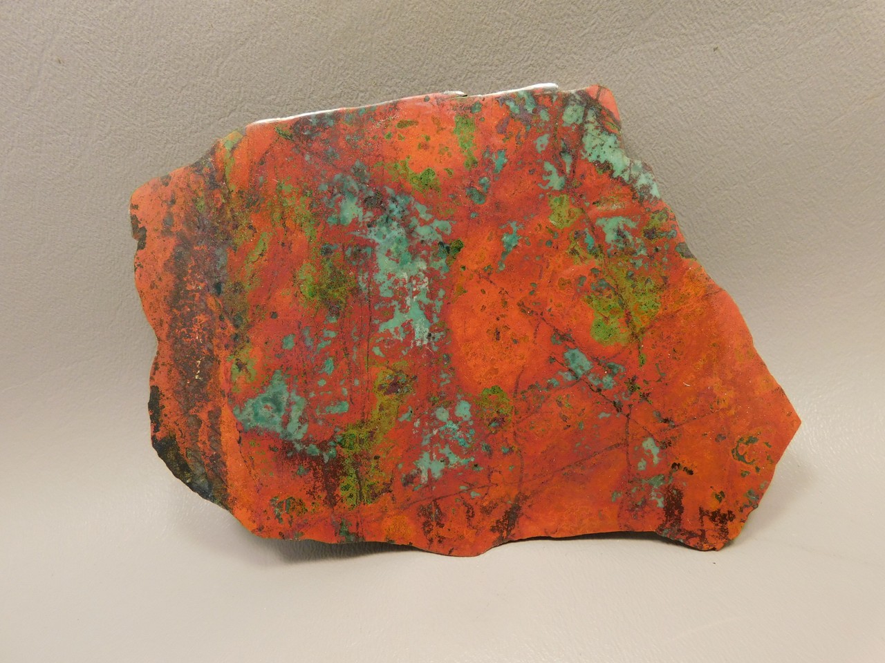 Sonora Sunset Polished Stone Slab Chrysocolla Cuprite #O16 Sonora Sunset Polished Stone Slab Chrysocolla Cuprite #O16