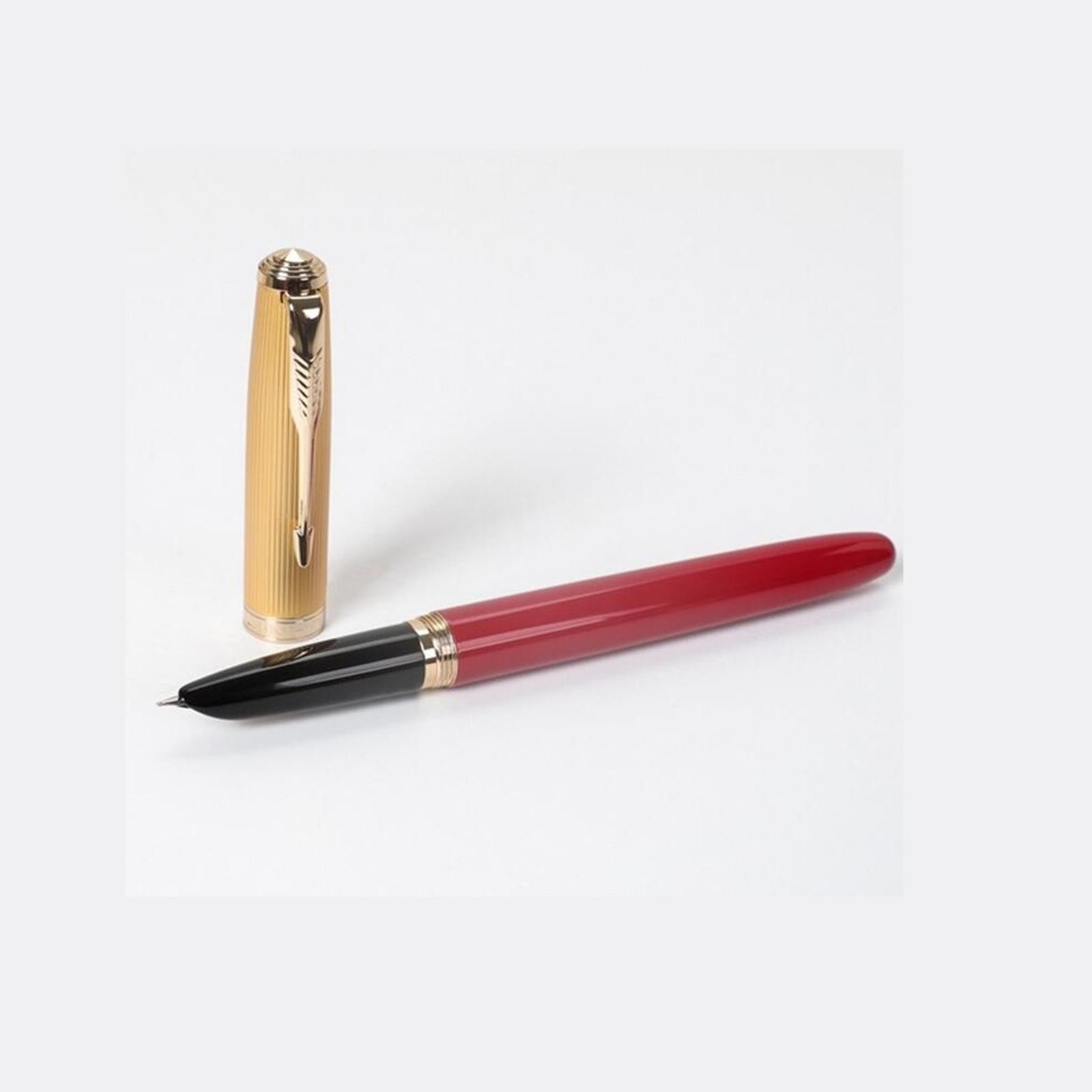 Vintage Jinhao 85 Fountain Pen Golden Clip Extra Fine EF Nib 0.38mm Nice Gift Vintage Jinhao 85 Fountain Pen Golden Clip Extra Fine EF Nib 0.38mm Nice Gift