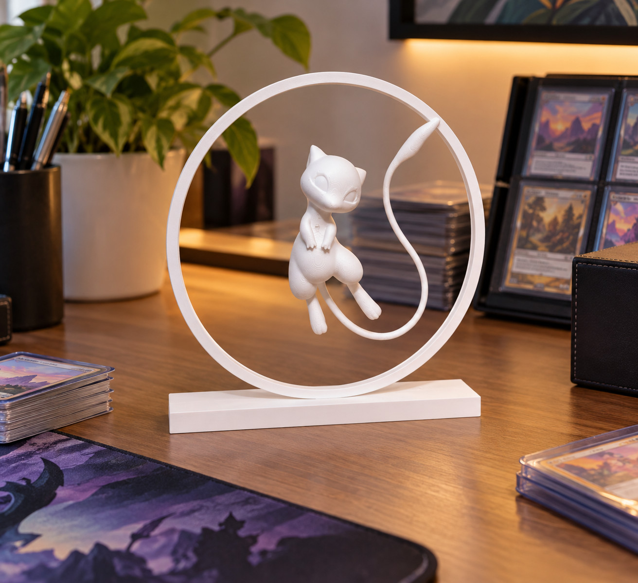 Pokemon Mew Unpainted Small Statue