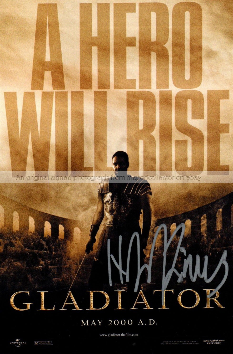 Hans Zimmer Film Composer Gladiator Signed 7.5 x 5 Photograph *With COA* Hans Zimmer Film Composer Gladiator Signed 7.5 x 5 Photograph *With COA*