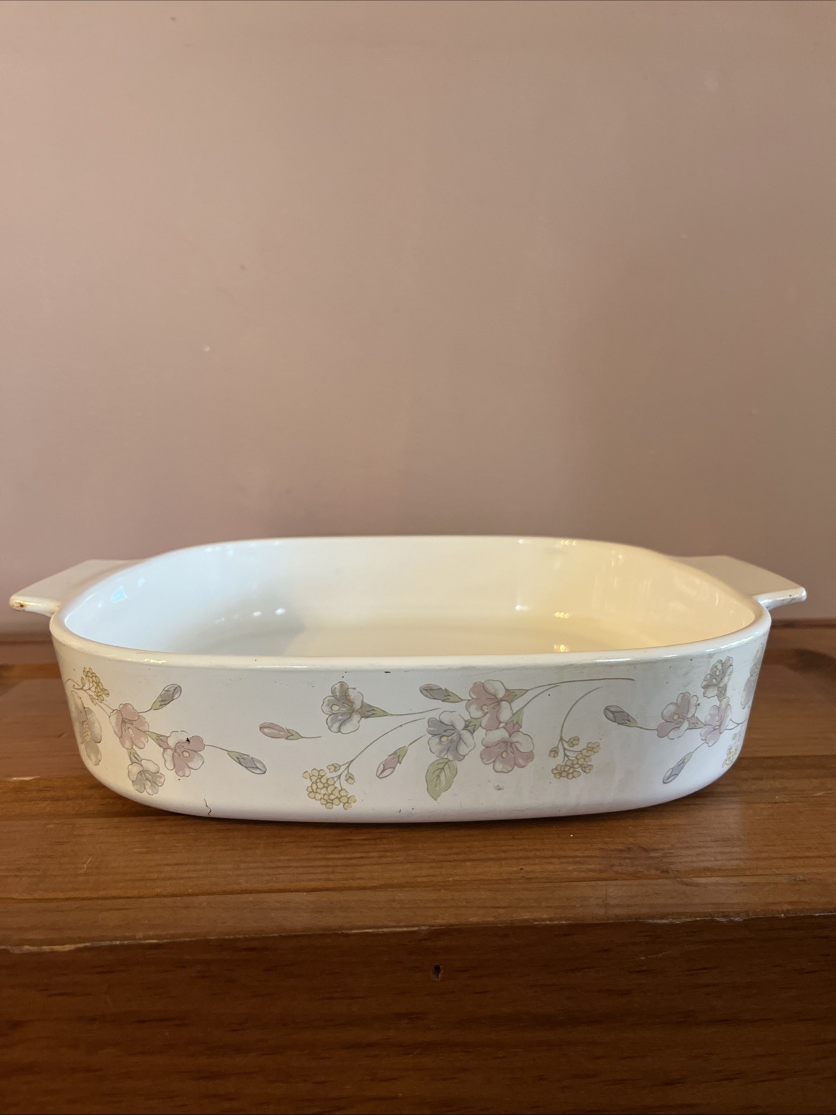 Vintage Corning Ware Casserole Dish 2.5 Liter ~Pastel Bouquet No lid A-10-B Vintage Corning Ware Casserole Dish 2.5 Liter ~Pastel Bouquet No lid A-10-B