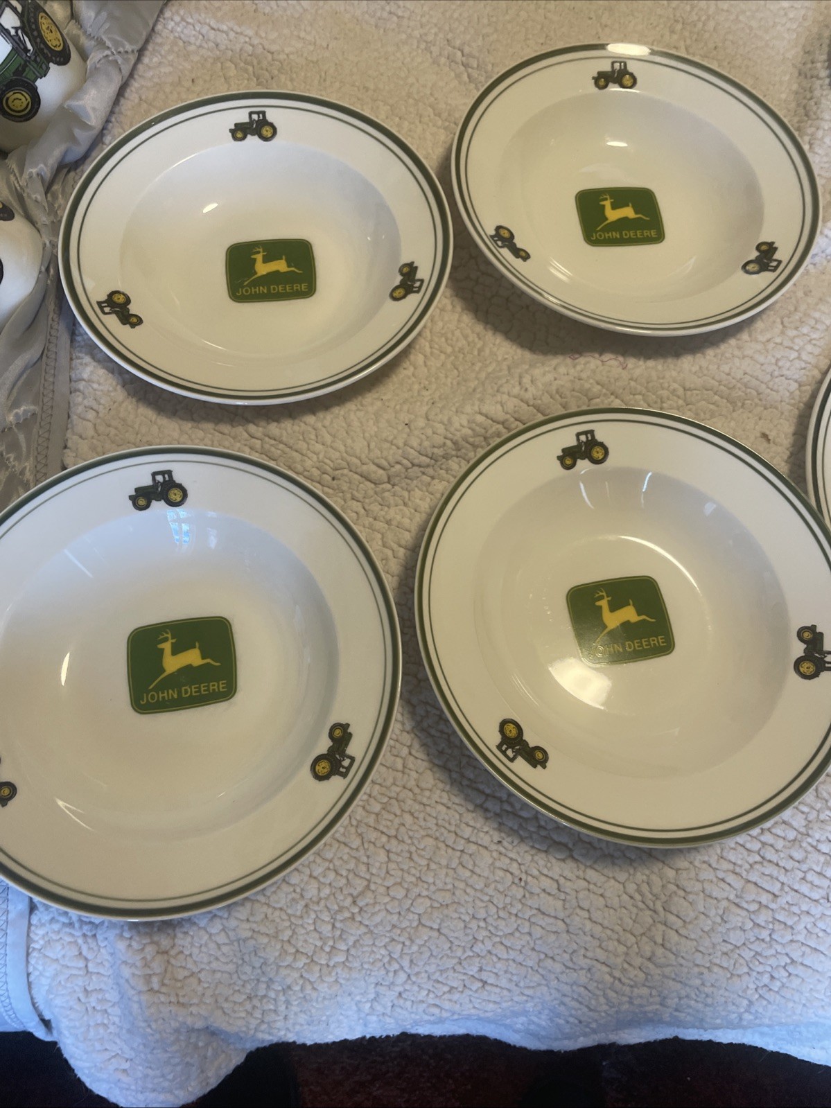 John Deere Silver License Plate 4 John Deere Silver License Plate 4