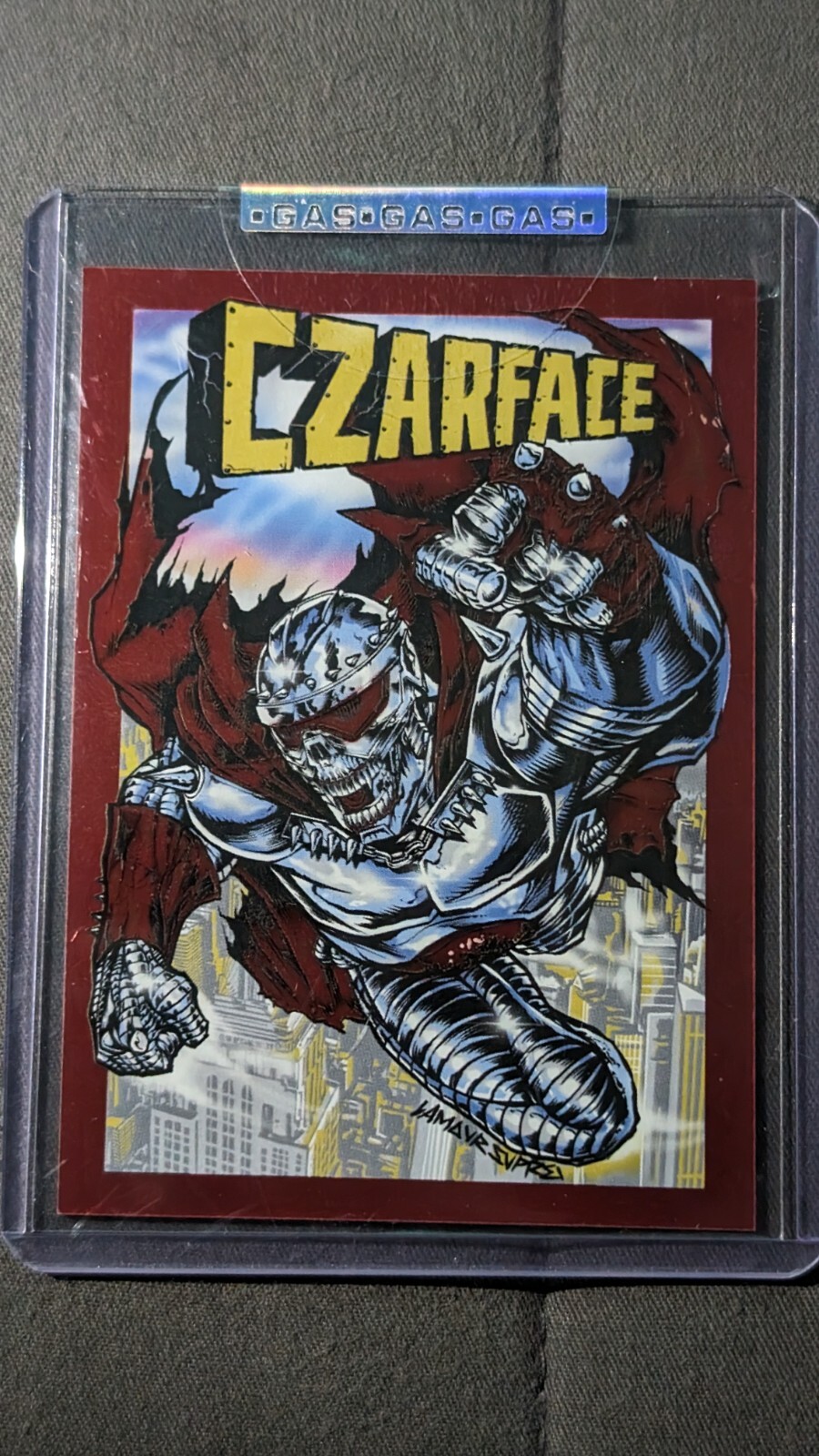 G.A.S. Trading Cards CZARFACE ROOKIE CARD #25 LAMOUR SUPREME LIMITED EDITION