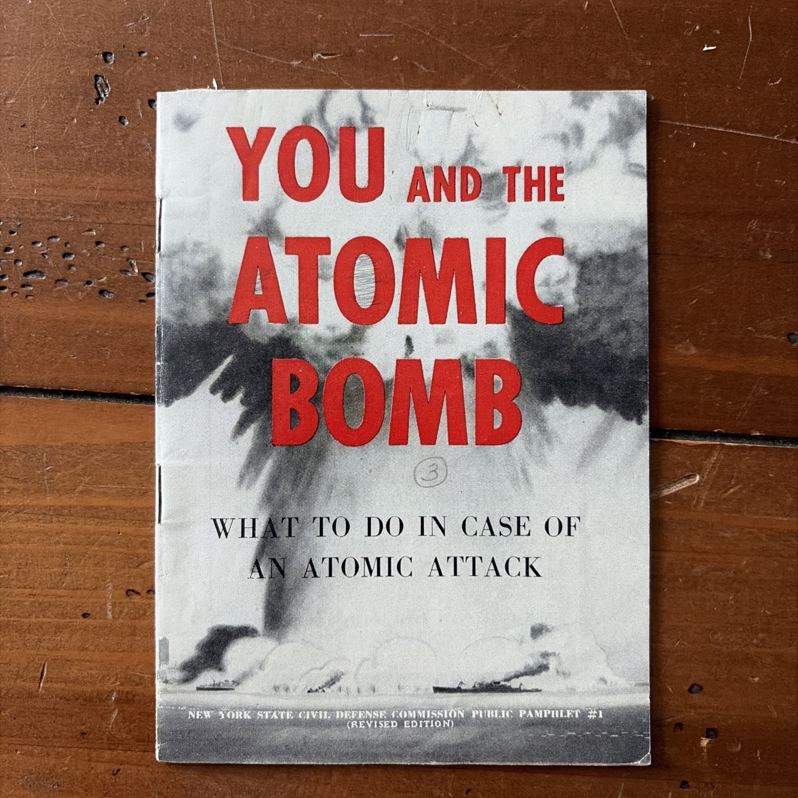 You and the Atomic Bomb | New York Civil Defense Commission Pamphlet | 1950s