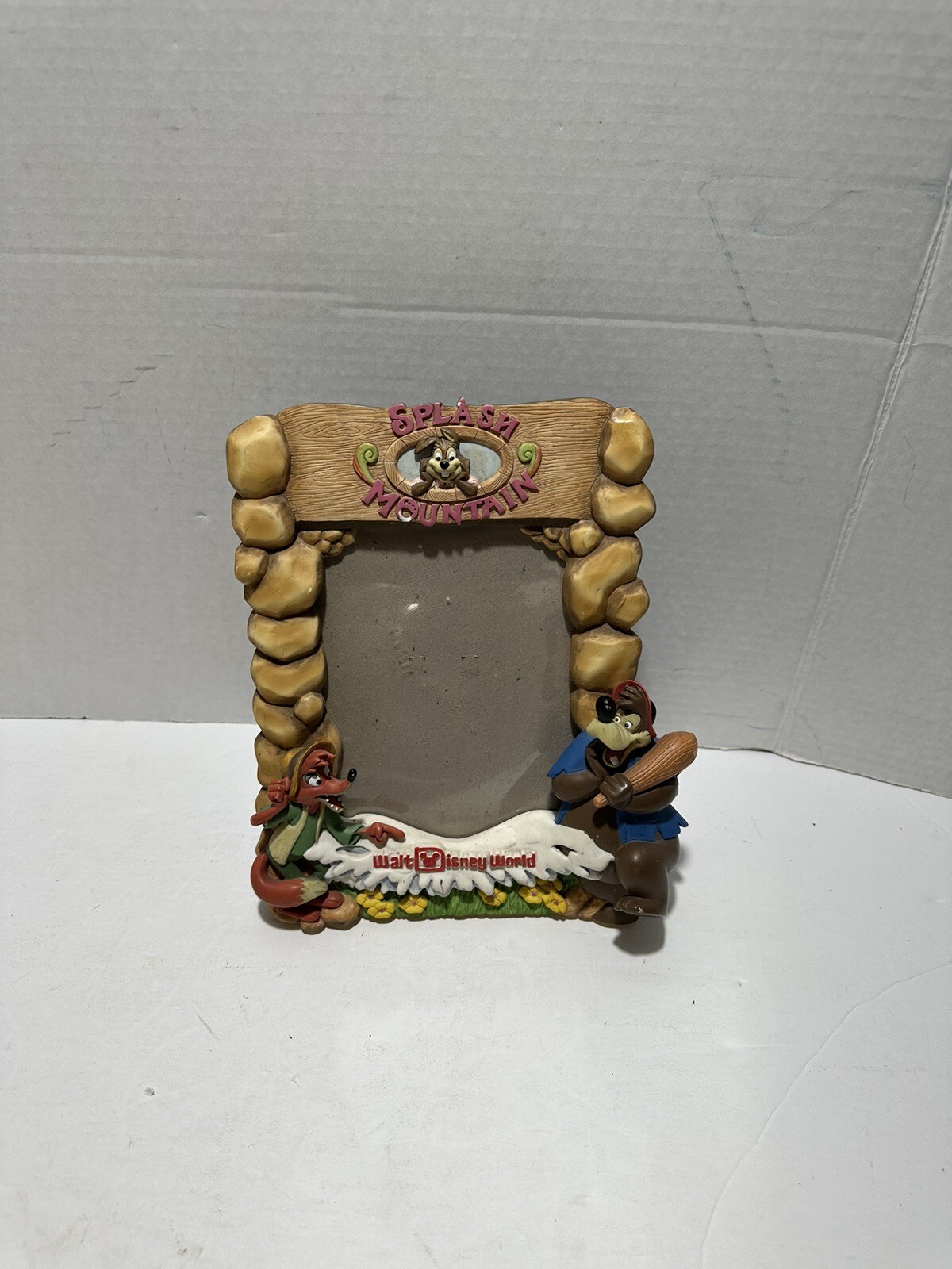 RARE Disney Parks Splash Mountain Br’er Rabbit Fox Bear Picture Frame 3D READ RARE Disney Parks Splash Mountain Br’er Rabbit Fox Bear Picture Frame 3D READ
