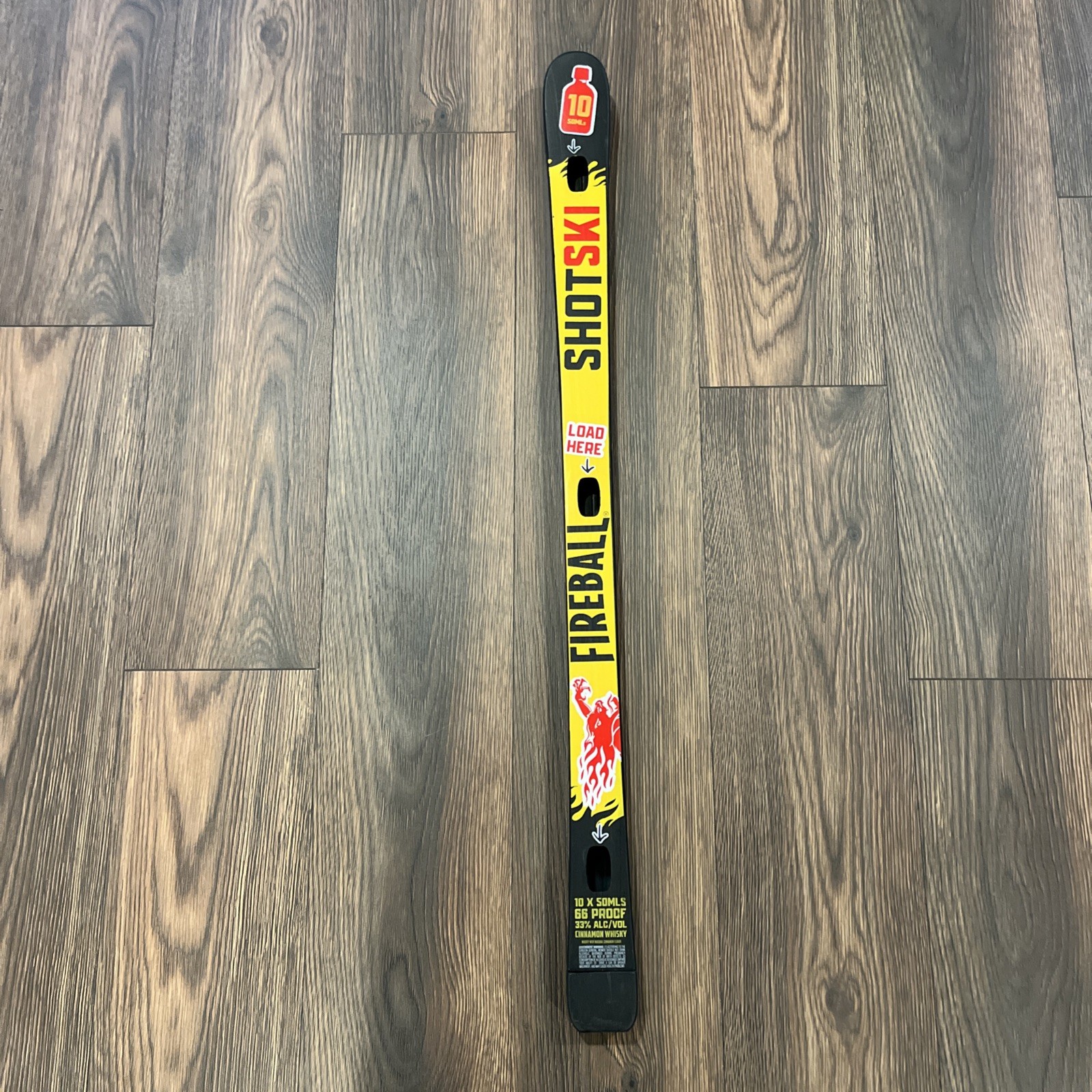 FIREBALL Cinnamon Whiskey Shot SKI Collectible Man Cave Bar Decor 38 Inches FIREBALL Cinnamon Whiskey Shot SKI Collectible Man Cave Bar Decor 38 Inches