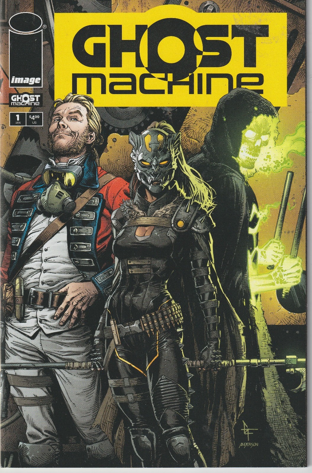 GHOST MACHINE #1 2024 Image NM