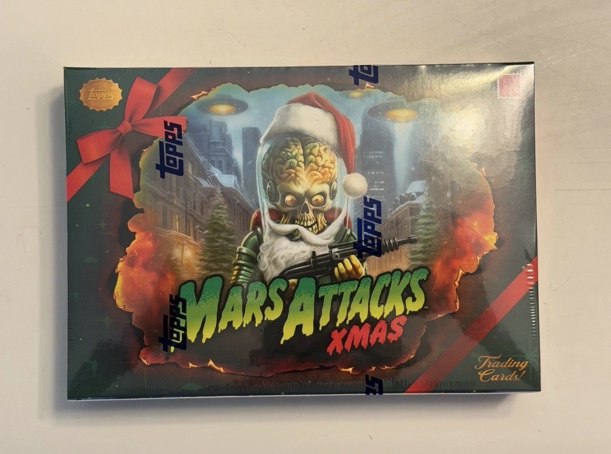 2026 Topps Mars Attacks Christmas Hobby Box ✅IN HAND SHIPS FAST✅ 2026 Topps Mars Attacks Christmas Hobby Box ✅IN HAND SHIPS FAST✅