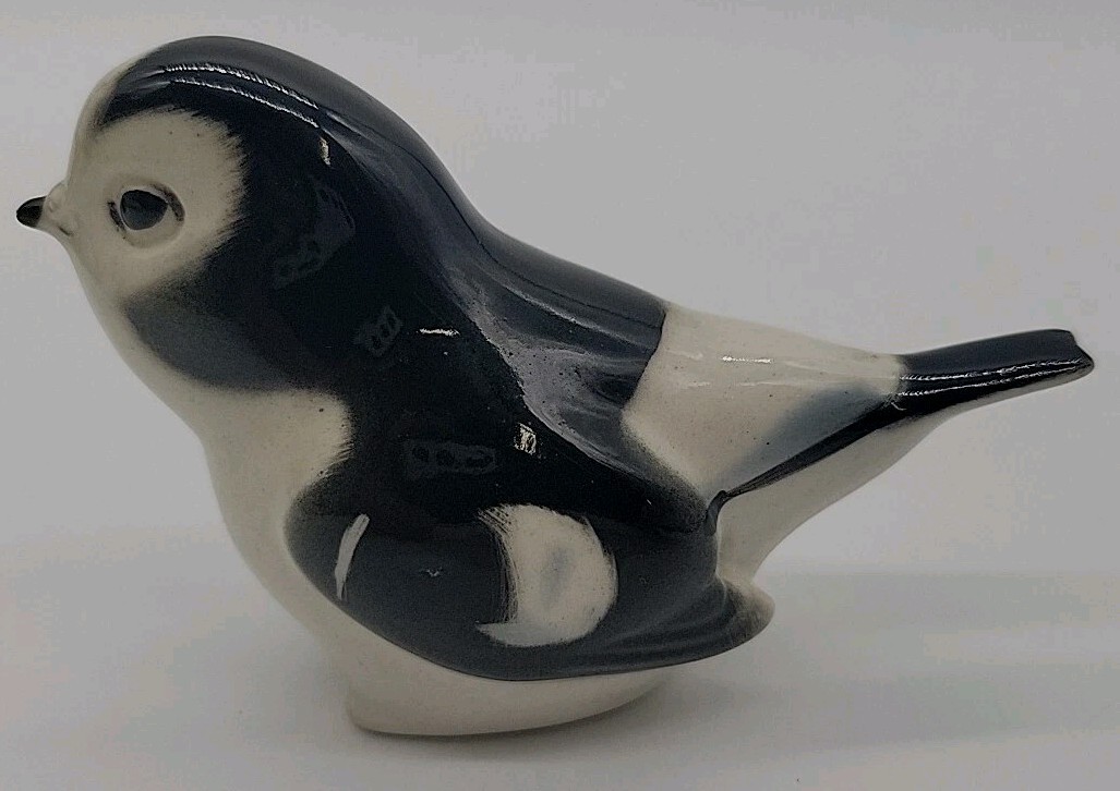 Vtg Lomonosov Porcelain Snow Bunting Bird Figurine Made In USSR Vtg Lomonosov Porcelain Snow Bunting Bird Figurine Made In USSR