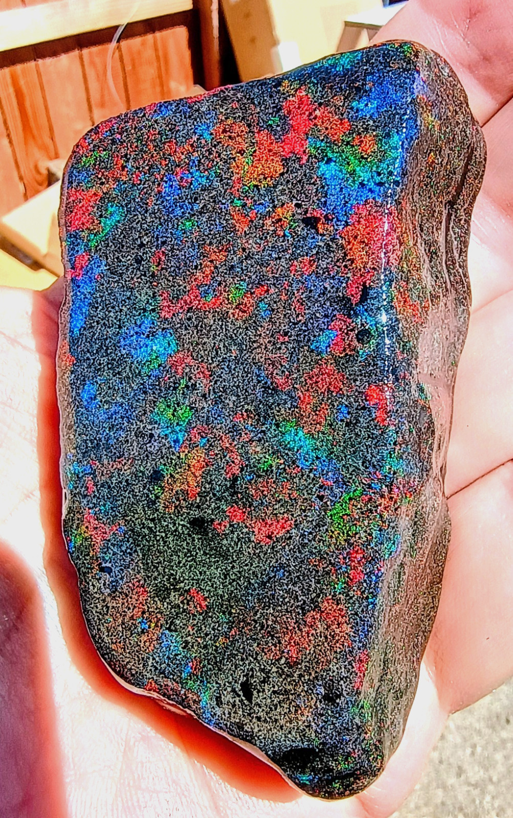 Andamooka Opal 126 Grams 630 Carats Rainbow Fire Andamooka Opal 126 Grams 630 Carats Rainbow Fire