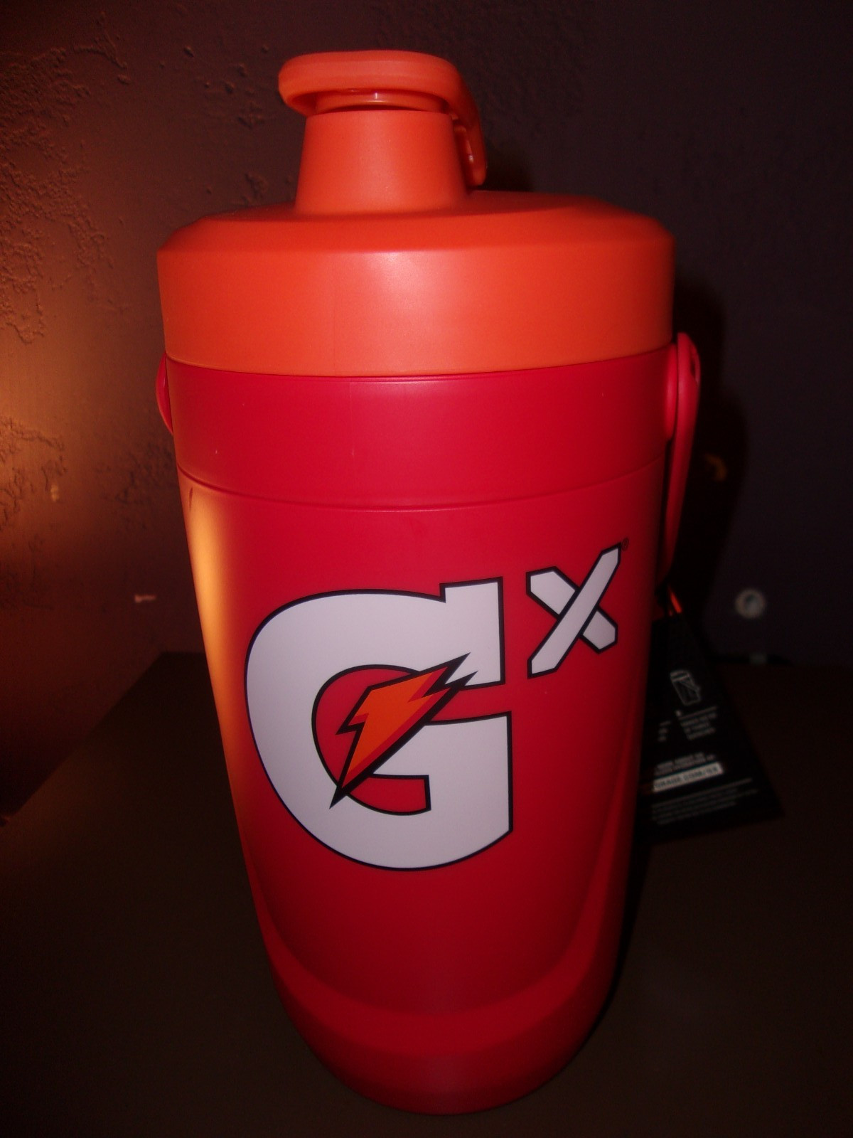 Gatorade 64 fl oz 1.89 liter Gx Performance Jug with Gx Pod Piercer - Red - NWT