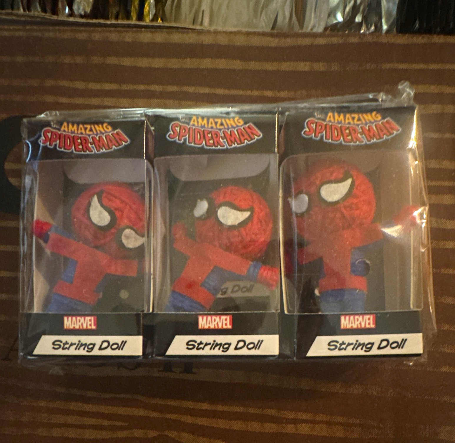 VINTAGE 1992 Marvel Amazing Spider-Man Exclusive String Doll Factory Sealed VINTAGE 1992 Marvel Amazing Spider-Man Exclusive String Doll Factory Sealed
