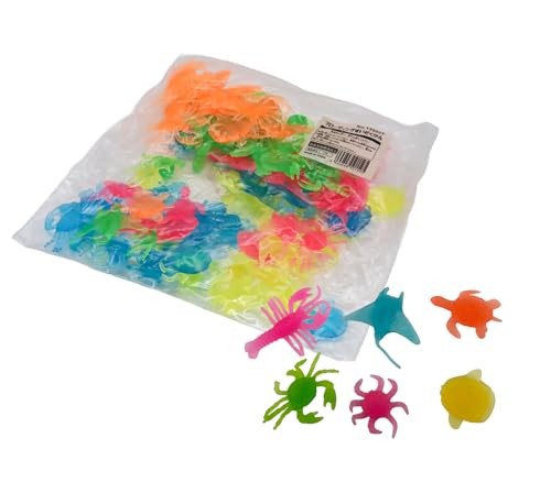 Tatsuya Floating Aquariums (Set of 100) - Perfect for Baths Christmas New Year's
