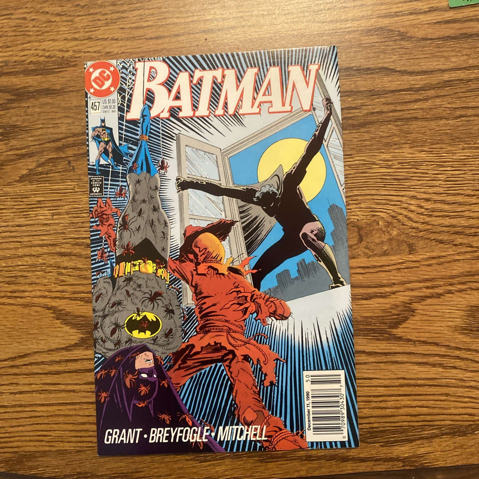 BATMAN # 457 UPC NEWSSTAND 1st Print DC COMICS 1990 TIM DRAKE BECOMES ROBIN NM BATMAN # 457 UPC NEWSSTAND 1st Print DC COMICS 1990 TIM DRAKE BECOMES ROBIN NM