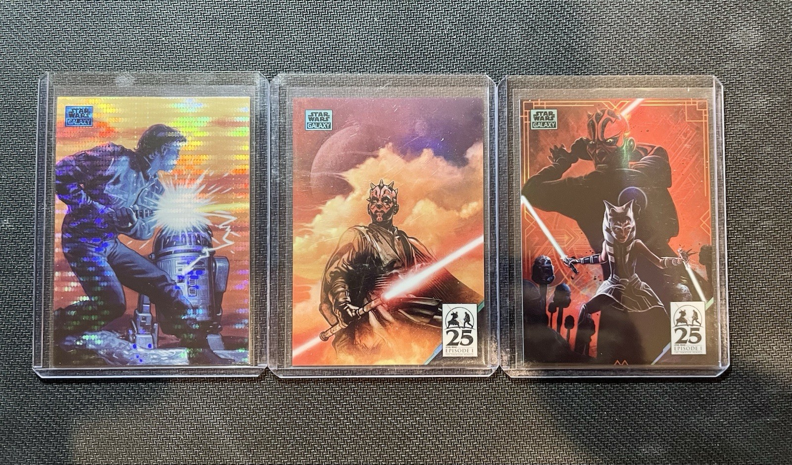 2024 Topps Chrome Star Wars Galaxy /199 Lot of 3
