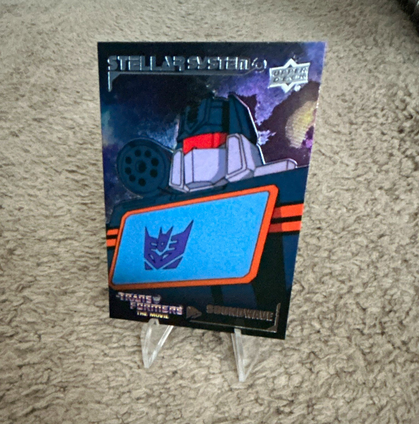 Upper Deck Transformers: The Movie Stellar System Special Edition Soundwave SS-7 Upper Deck Transformers: The Movie Stellar System Special Edition Soundwave SS-7