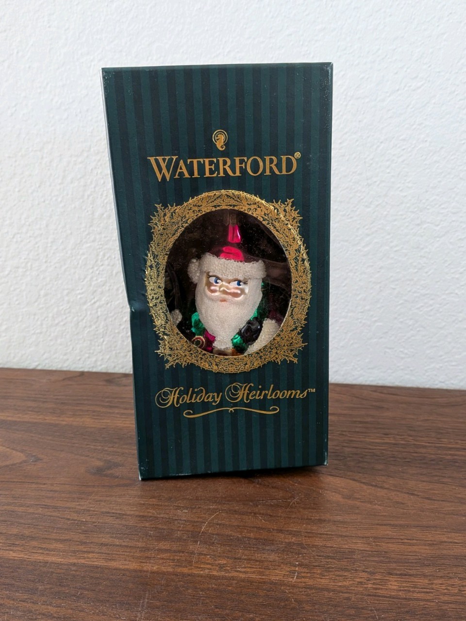 Waterford Holiday Heirlooms RARE Signed Matt Kehoe St Nick Santa Blown Ornament Waterford Holiday Heirlooms RARE Signed Matt Kehoe St Nick Santa Blown Ornament