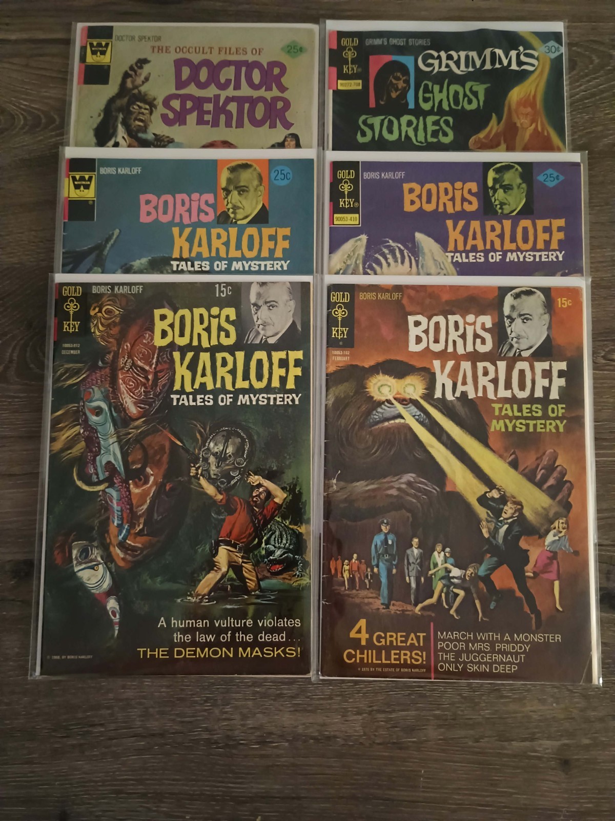 Vintage Silver & Bronze Age Gold Key Comics Lot with Variants Halloween Horror Vintage Silver & Bronze Age Gold Key Comics Lot with Variants Halloween Horror