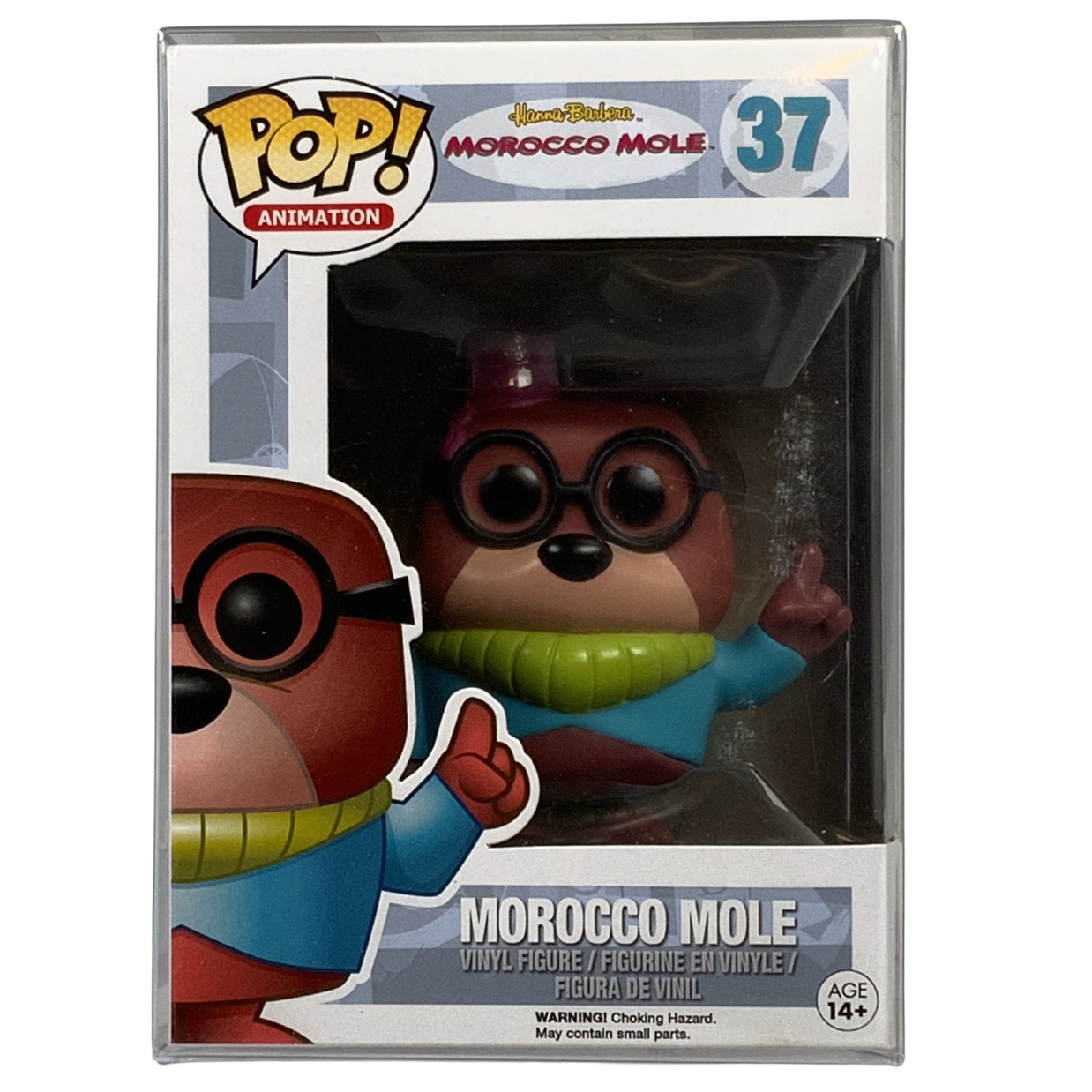 Funko Pop Cave MOROCCO MOLE HANNAH BARBERA Original 2016 Product Run w/Protector Funko Pop Cave MOROCCO MOLE HANNAH BARBERA Original 2016 Product Run w/Protector