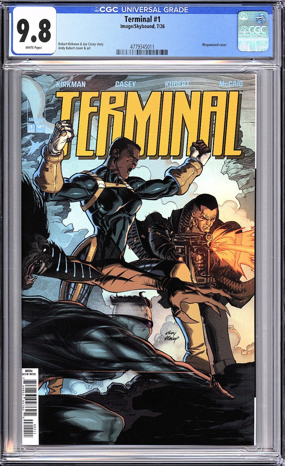 Terminal #1 - Cover A - Andy Kubert - Robert Kirkman Story - CGC 9.8 Terminal #1 - Cover A - Andy Kubert - Robert Kirkman Story - CGC 9.8