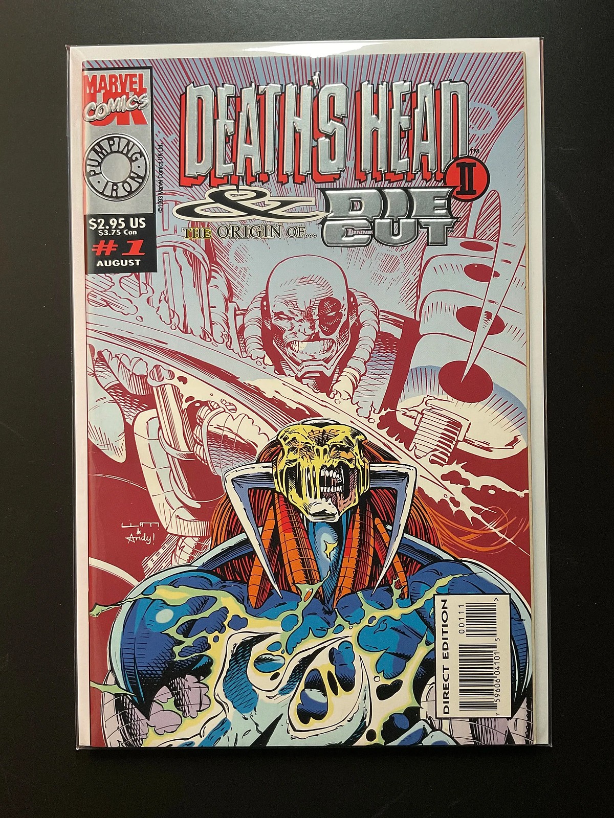 Deaths Head II 1 Marvel Comics August 1993 Die Cut Deaths Head II 1 Marvel Comics August 1993 Die Cut