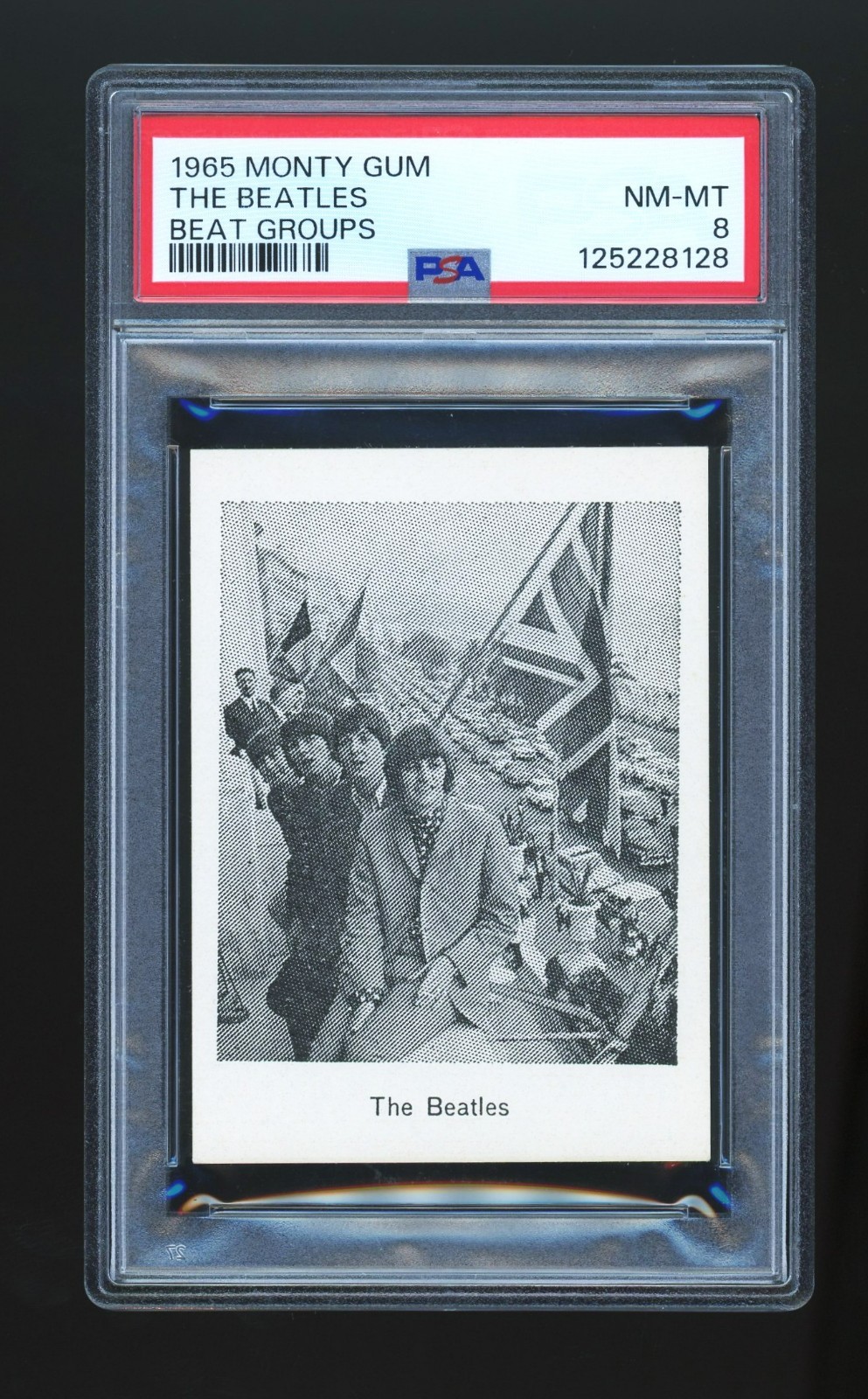 CRAZY RARE 1966 Monty Gum Beat Groups Beatles (PSA 8) (POP 1/Highest) CRAZY RARE 1966 Monty Gum Beat Groups Beatles (PSA 8) (POP 1/Highest)