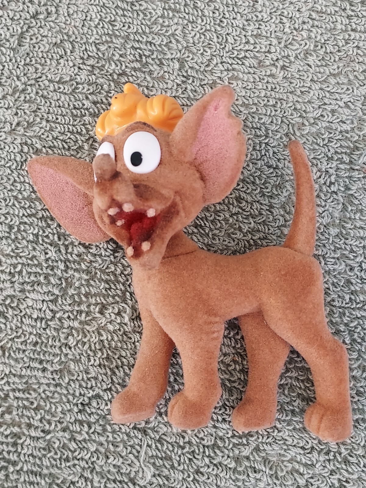 Vintage 1988 Sears Exclusive Flocked Tito from Disney's Oliver & Company Vintage 1988 Sears Exclusive Flocked Tito from Disney's Oliver & Company