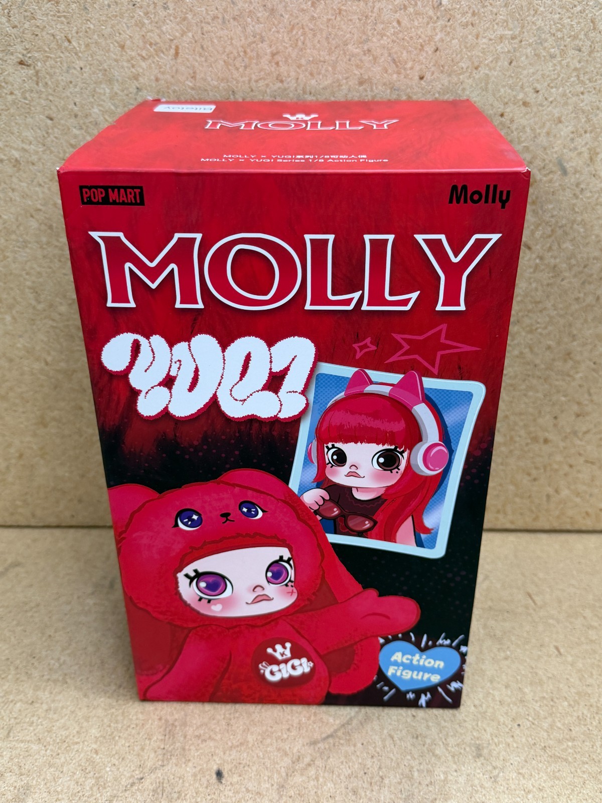 ⚡️POP MART MOLLY x YUQI 1/8 Action Figure Fluffy Gigi Version Sealed NEW ⚡️ ⚡️POP MART MOLLY x YUQI 1/8 Action Figure Fluffy Gigi Version Sealed NEW ⚡️