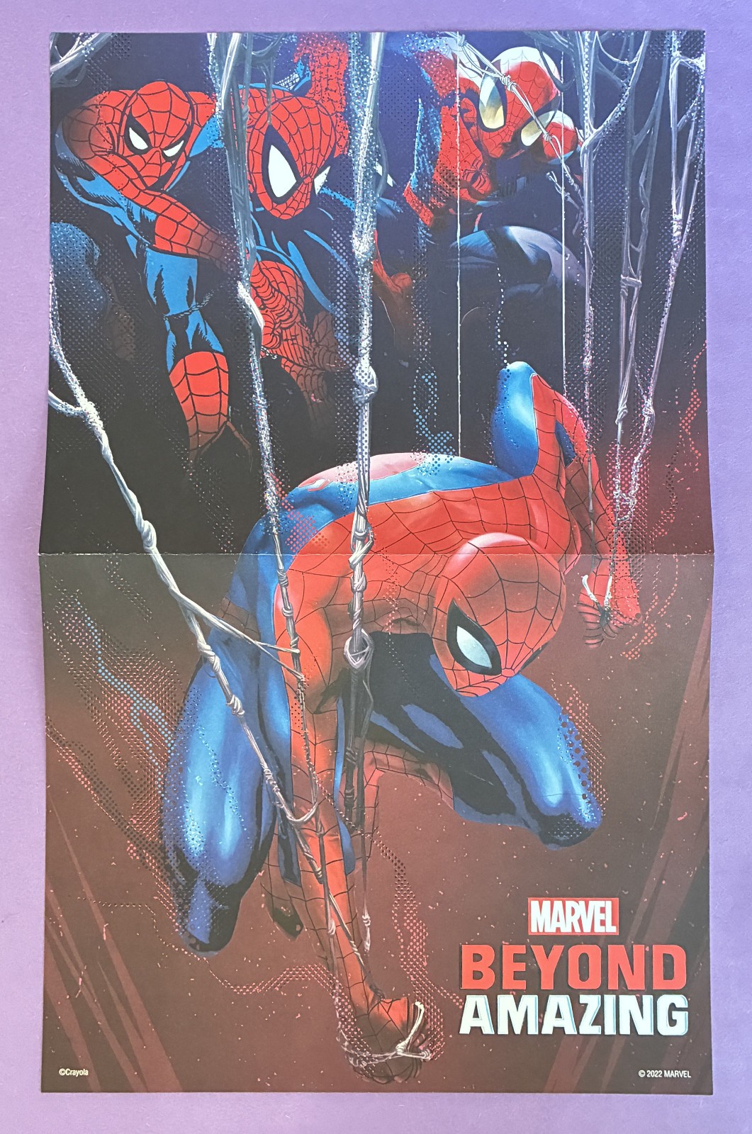 Beyond Amazing Spiderman Poster 2022 Crayola 10 X 16 Mini Poster Beyond Amazing Spiderman Poster 2022 Crayola 10 X 16 Mini Poster