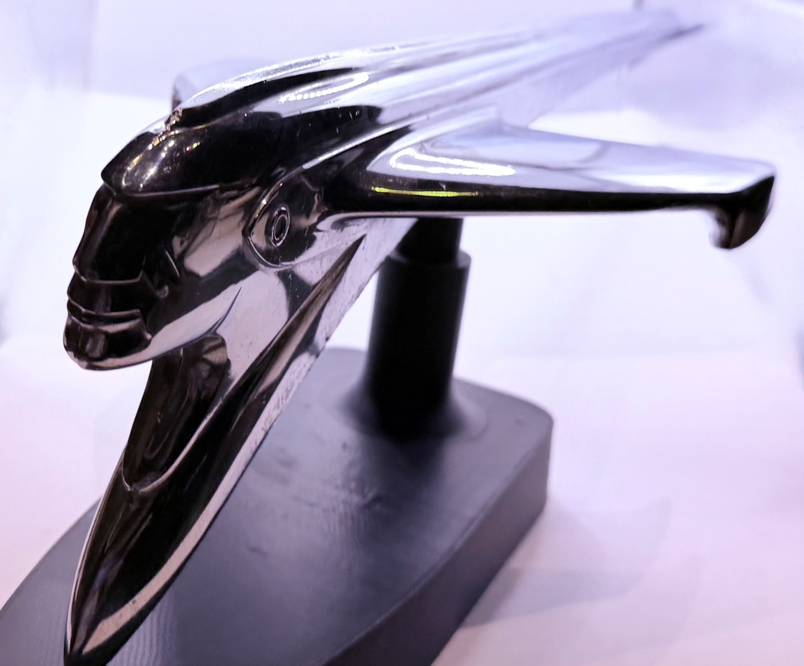 1950 Pontiac Silver Streak Airplane Hood Ornament Original Vintage 1950 Pontiac Silver Streak Airplane Hood Ornament Original Vintage