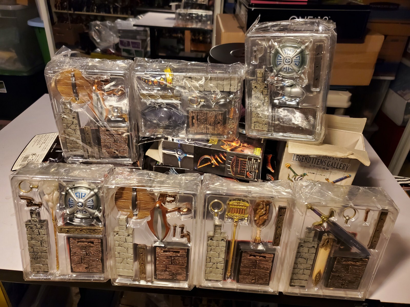 Square Enix - dragon quest Metal Equipment Legend items gallery weapons lot
