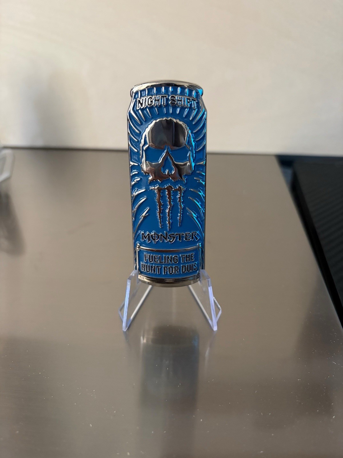 Monster Can DUI Challenge Coins Serialized Only 50 Made (blue) Monster Can DUI Challenge Coins Serialized Only 50 Made (blue)