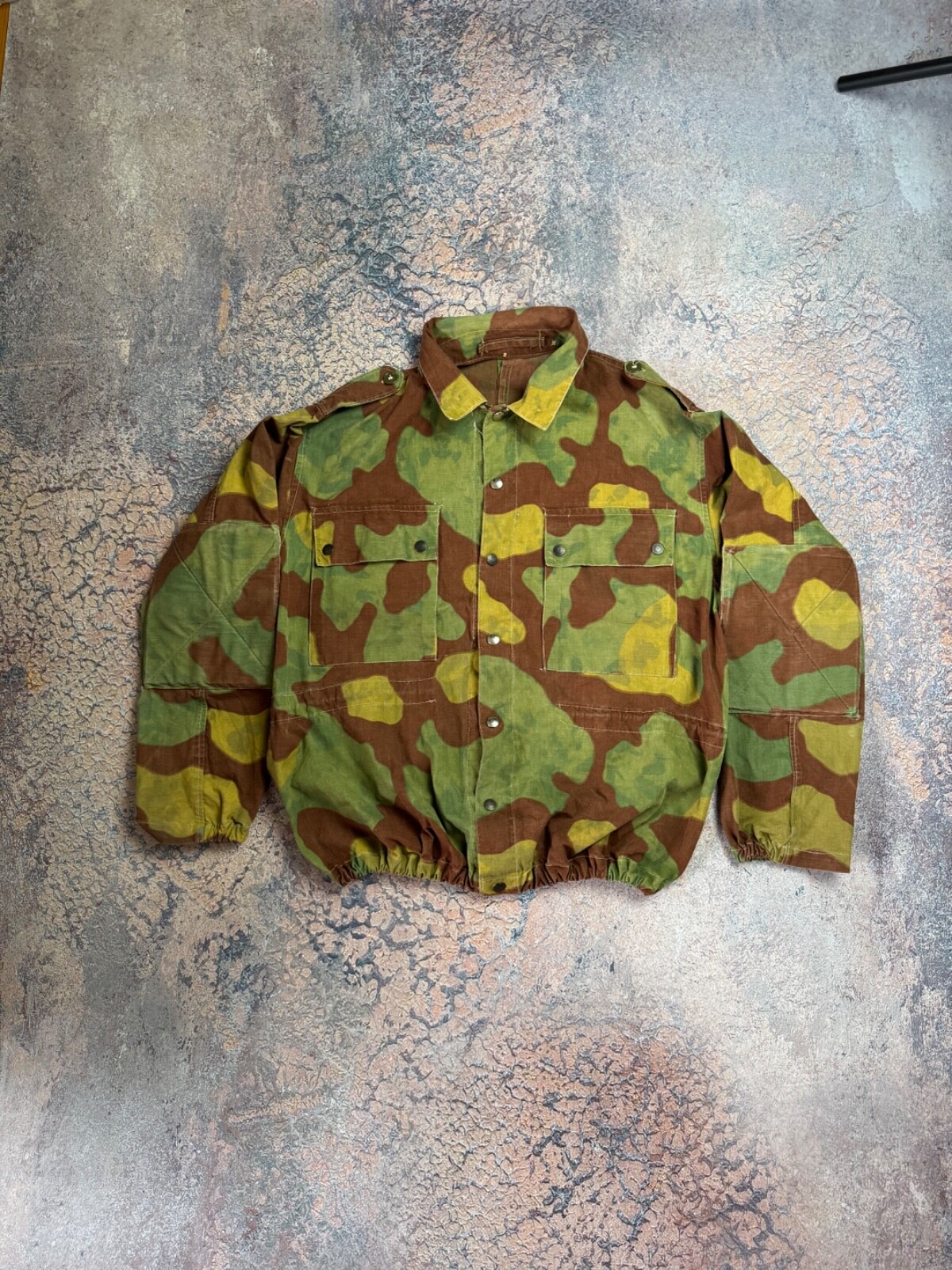 Italian Army Airborne Forces 60's San Marco Camouflage Combat Jacket Vintage Rar Italian Army Airborne Forces 60's San Marco Camouflage Combat Jacket Vintage Rar