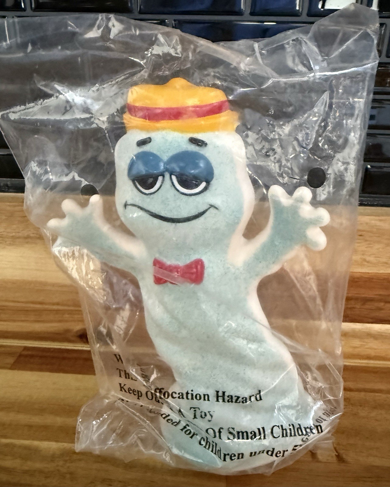 Vintage General Mills Boo Berry Cereal Ghost Figure Coin Bank New In Package 7" Vintage General Mills Boo Berry Cereal Ghost Figure Coin Bank New In Package 7"