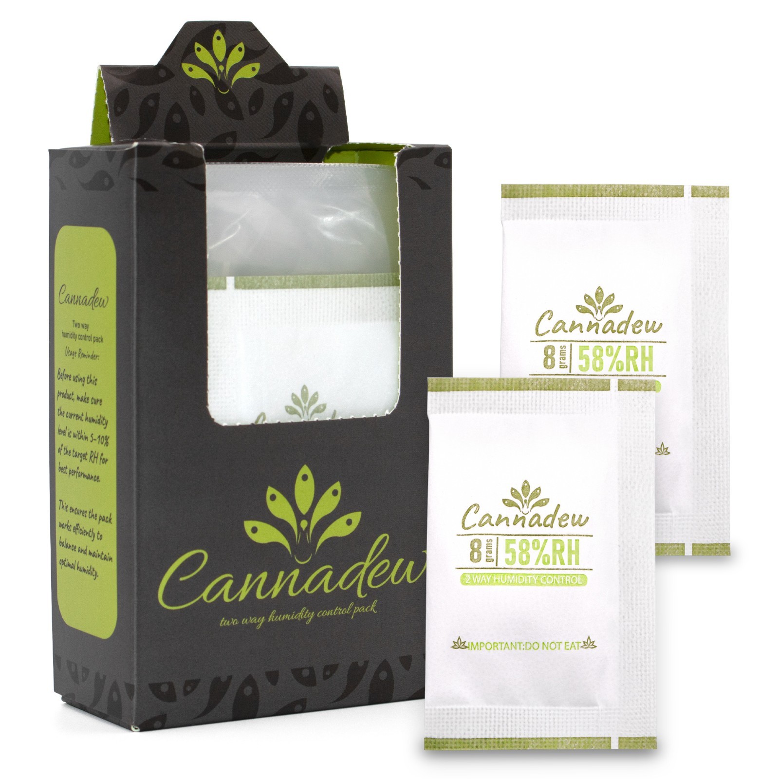 58% RH 8Gram (15 Pack) Two-Way Humidity Control Packets