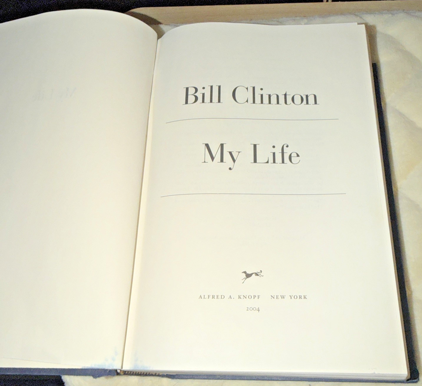 Bill Clinton My Life 1st Edition Autobiography Hard Cover Hilary Clinton Book Bill Clinton My Life 1st Edition Autobiography Hard Cover Hilary Clinton Book