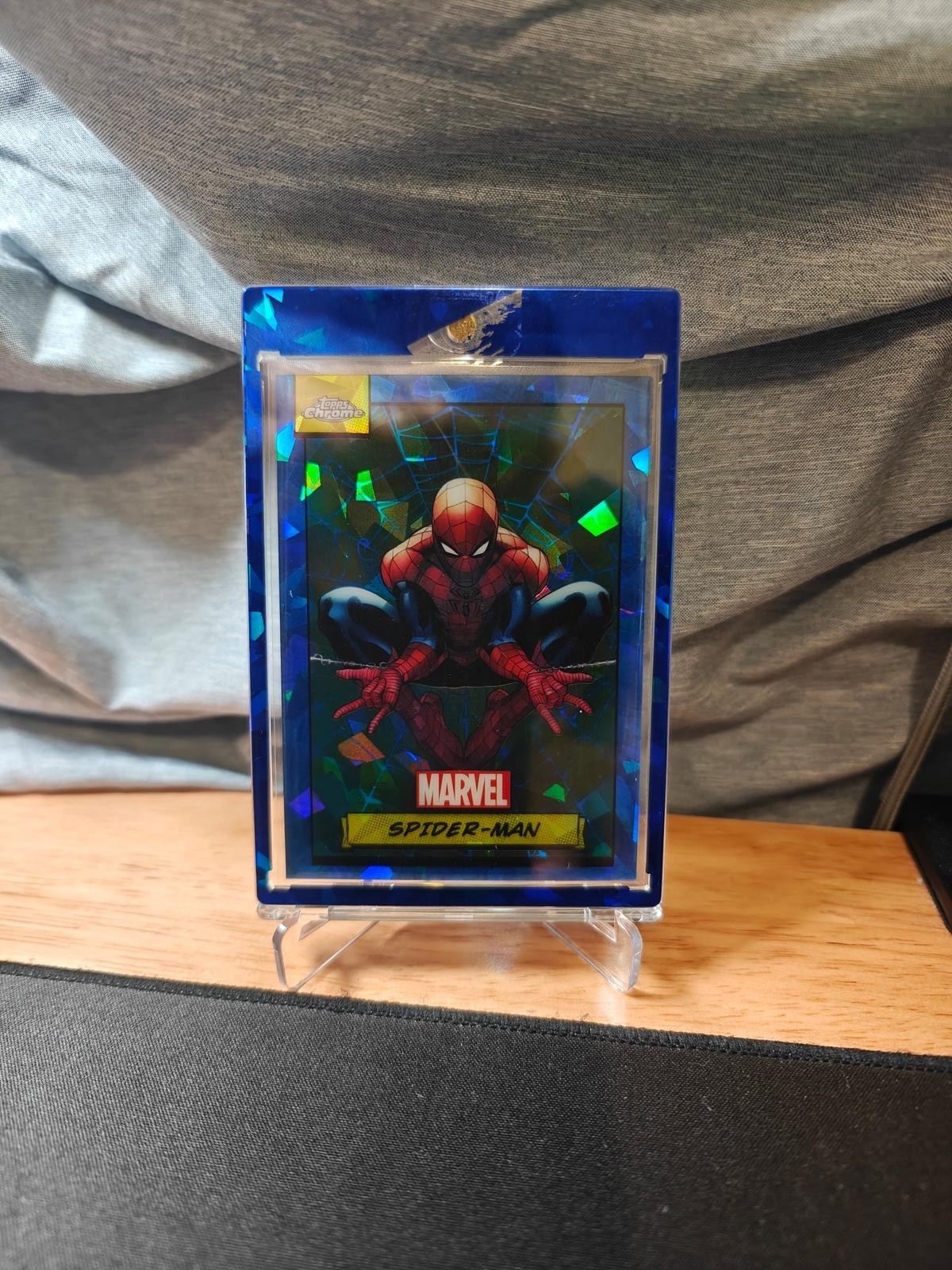 2024 Topps Chrome Sapphire Edition Marvel #1 Spider-man 2024 Topps Chrome Sapphire Edition Marvel #1 Spider-man