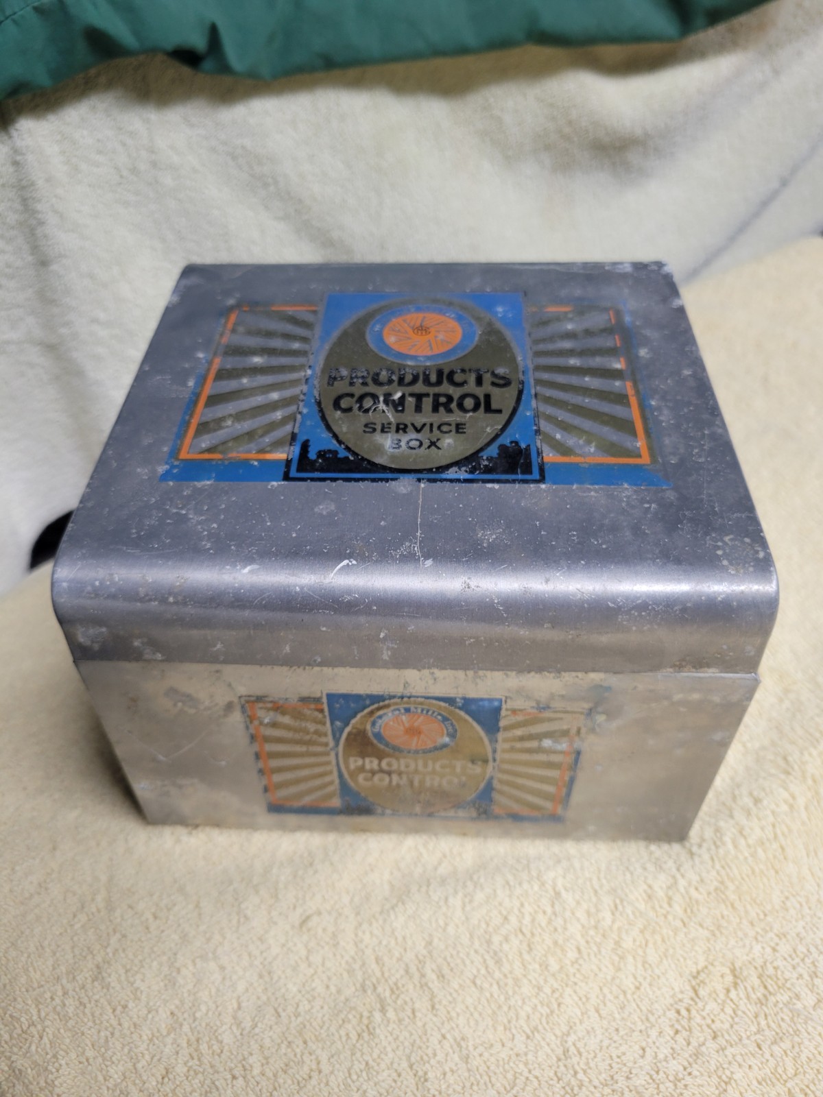 Vintage General Mills Products Control Recipe Box w Recipes 1940s Minneapolis MN