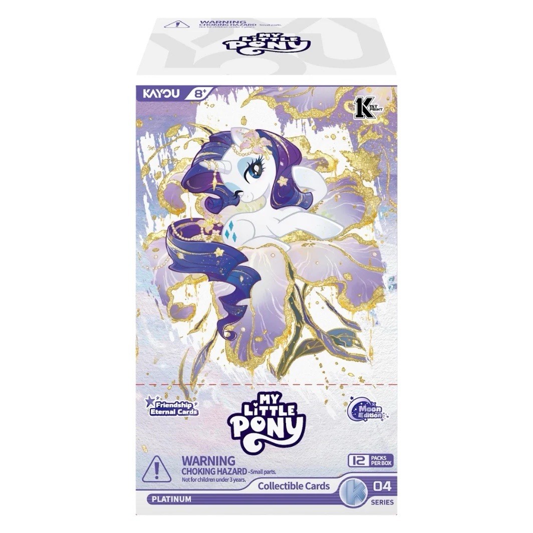 KAYOU My Little Pony Friendship Eternal Cards Moon Edition Series 4 Box US Stock KAYOU My Little Pony Friendship Eternal Cards Moon Edition Series 4 Box US Stock