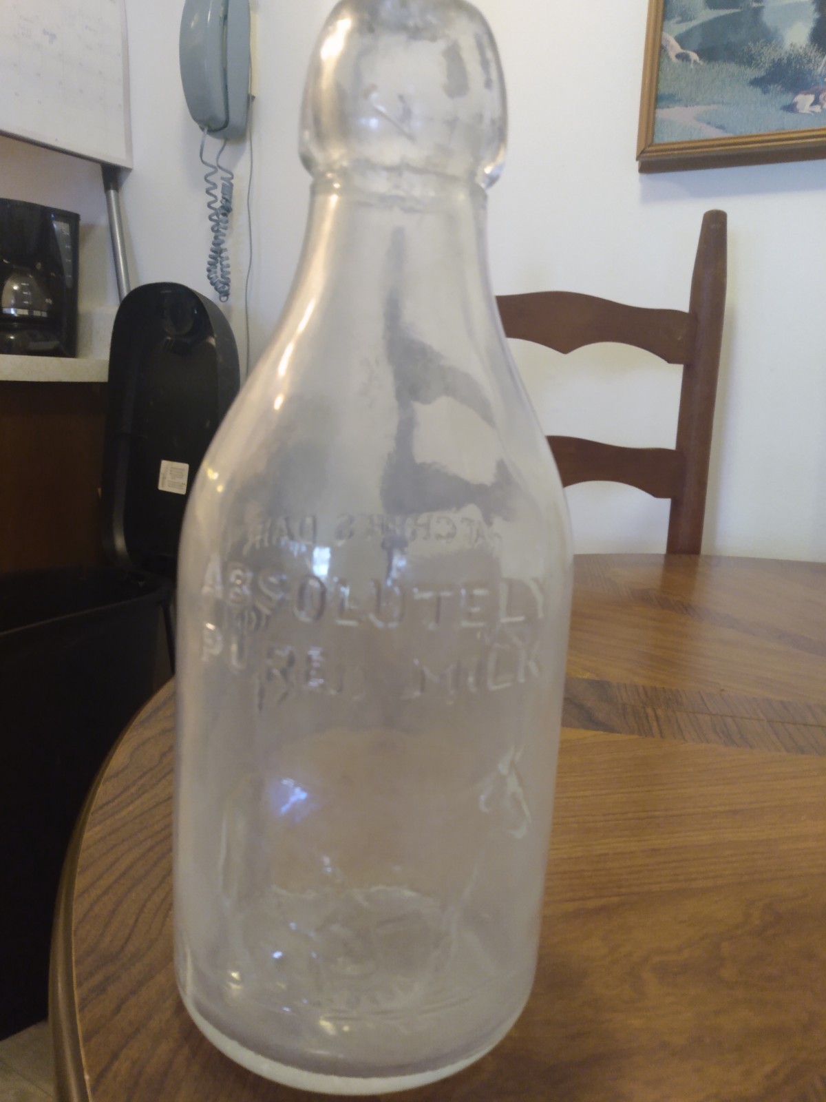 Vintage Thatchers Dairy Milk Bottle