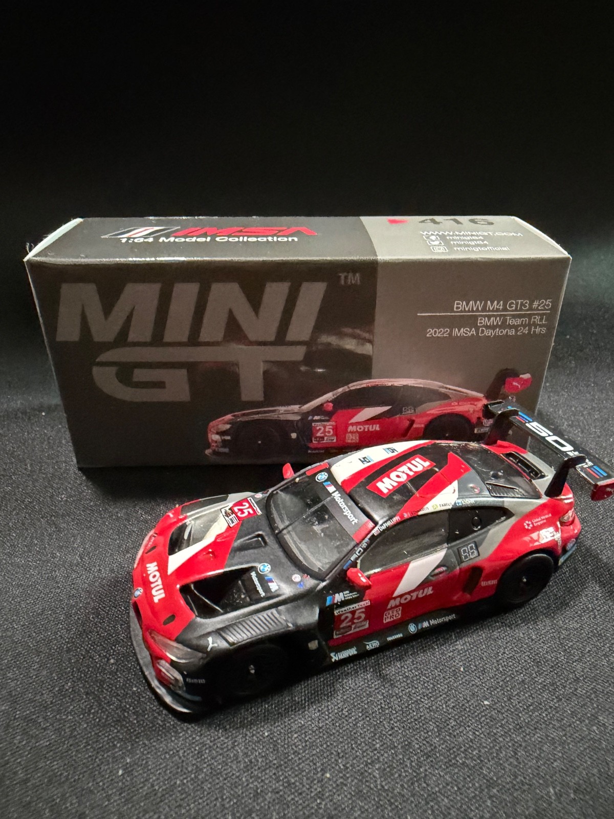 MINI GT BMW M4 GT3 #25 — BMW Team RLL MINI GT BMW M4 GT3 #25 — BMW Team RLL
