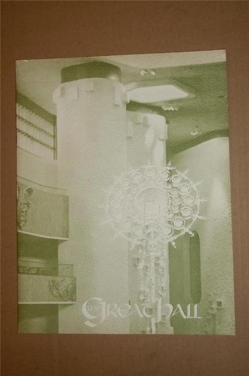VINTAGE THE GREAT HALL of APPAREL MART DALLAS TEXAS ADVERTISING FOLDER BOOKLET