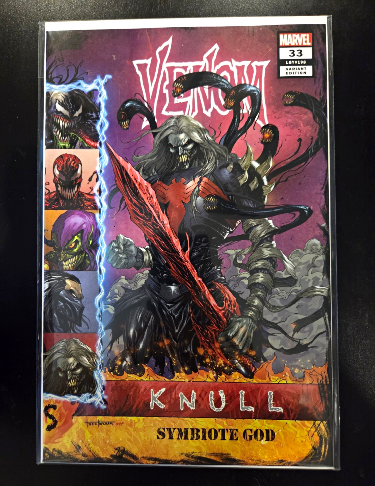 Marvel Venom #33 Knull: Symbiote God Variant Cover Cates Stegman Kirkham Marvel Venom #33 Knull: Symbiote God Variant Cover Cates Stegman Kirkham