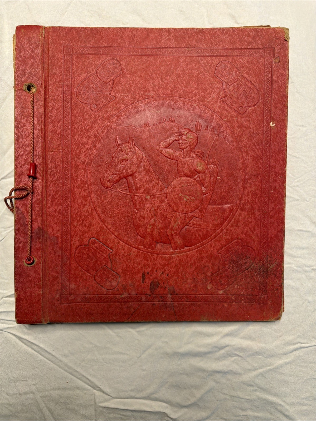 1950s Native American Scrap Book-antique-very Cool-Davy Crockett Clippings-#215 1950s Native American Scrap Book-antique-very Cool-Davy Crockett Clippings-#215