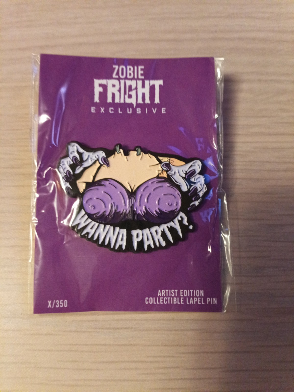 Zobie Fright Exclusive Frankenhooker 2 Want To Party? Artist Edition / 350 Zobie Fright Exclusive Frankenhooker 2 Want To Party? Artist Edition / 350