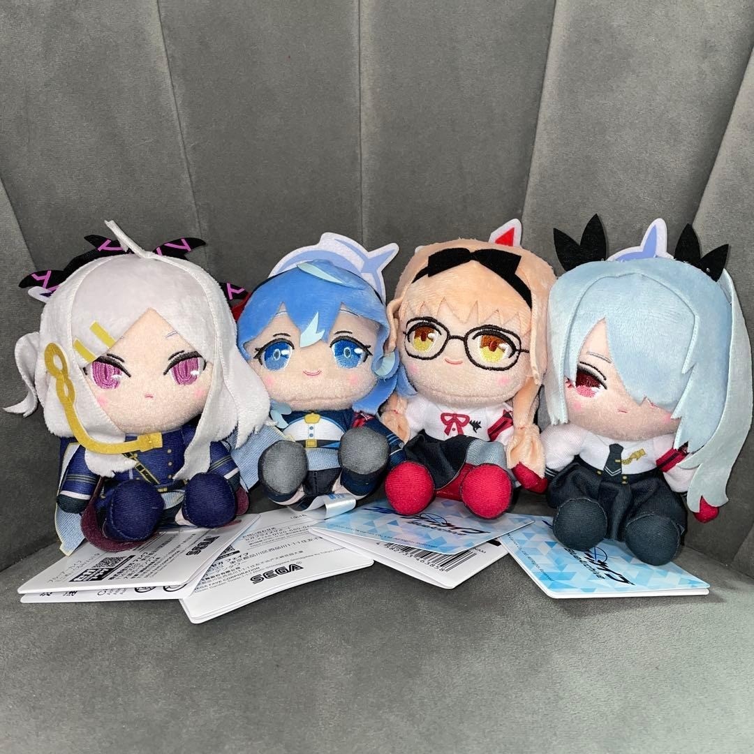 Share Blue Archive Mini Plush Doll Vol.9 IORI HINA CHINATSU AKO Set of 4 SEGA Share Blue Archive Mini Plush Doll Vol.9 IORI HINA CHINATSU AKO Set of 4 SEGA