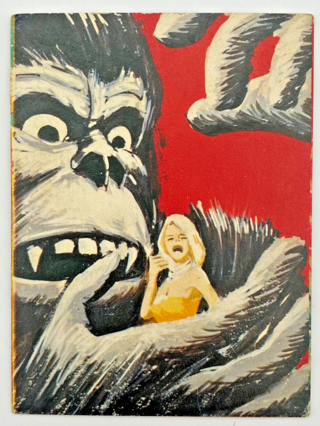 King Kong 1976 - Vintage Japanese Mini Card #42 - Yamakatsu Japan Retro Rare