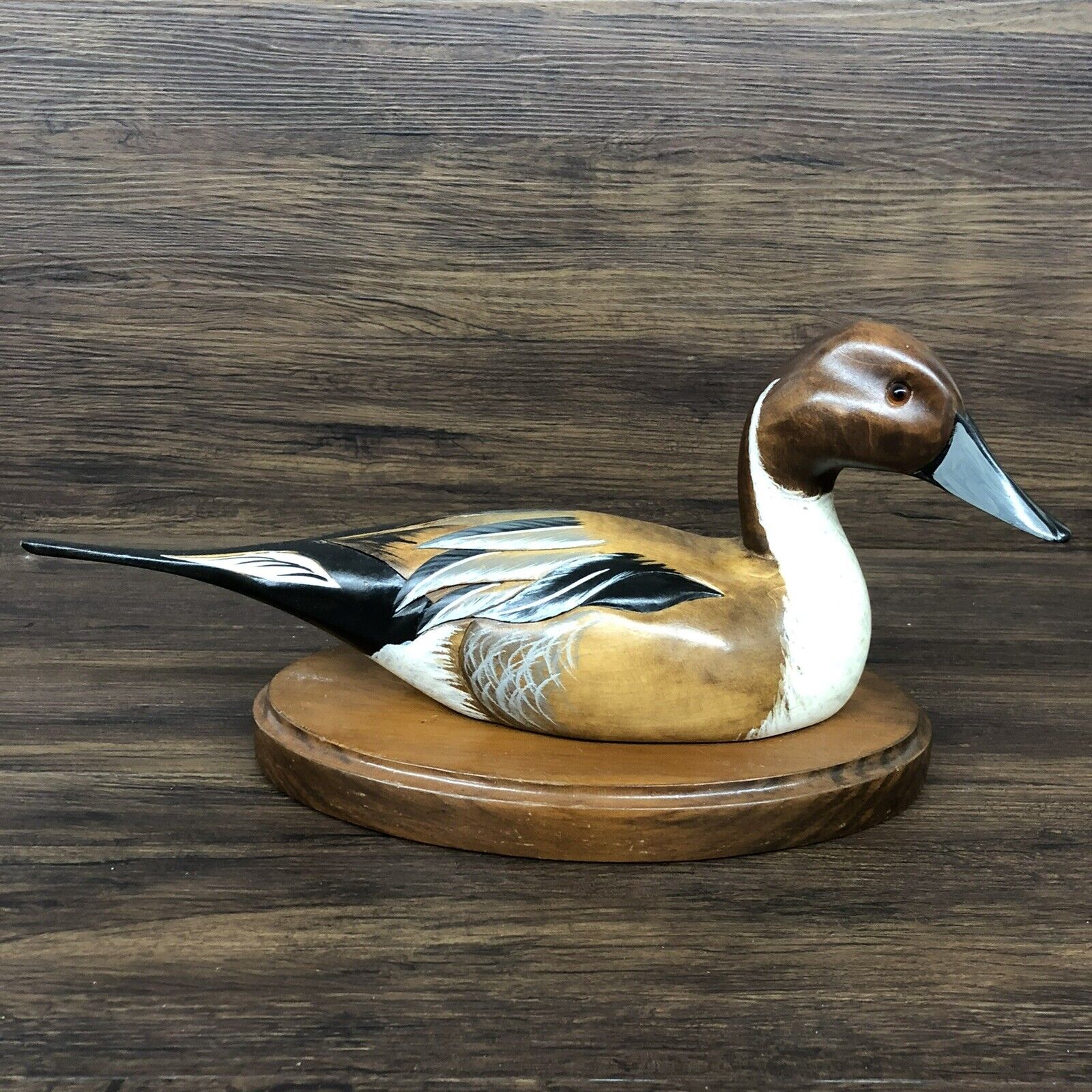 Wooden Bird Factory original pintail drake signed by Shirley Paul 1987